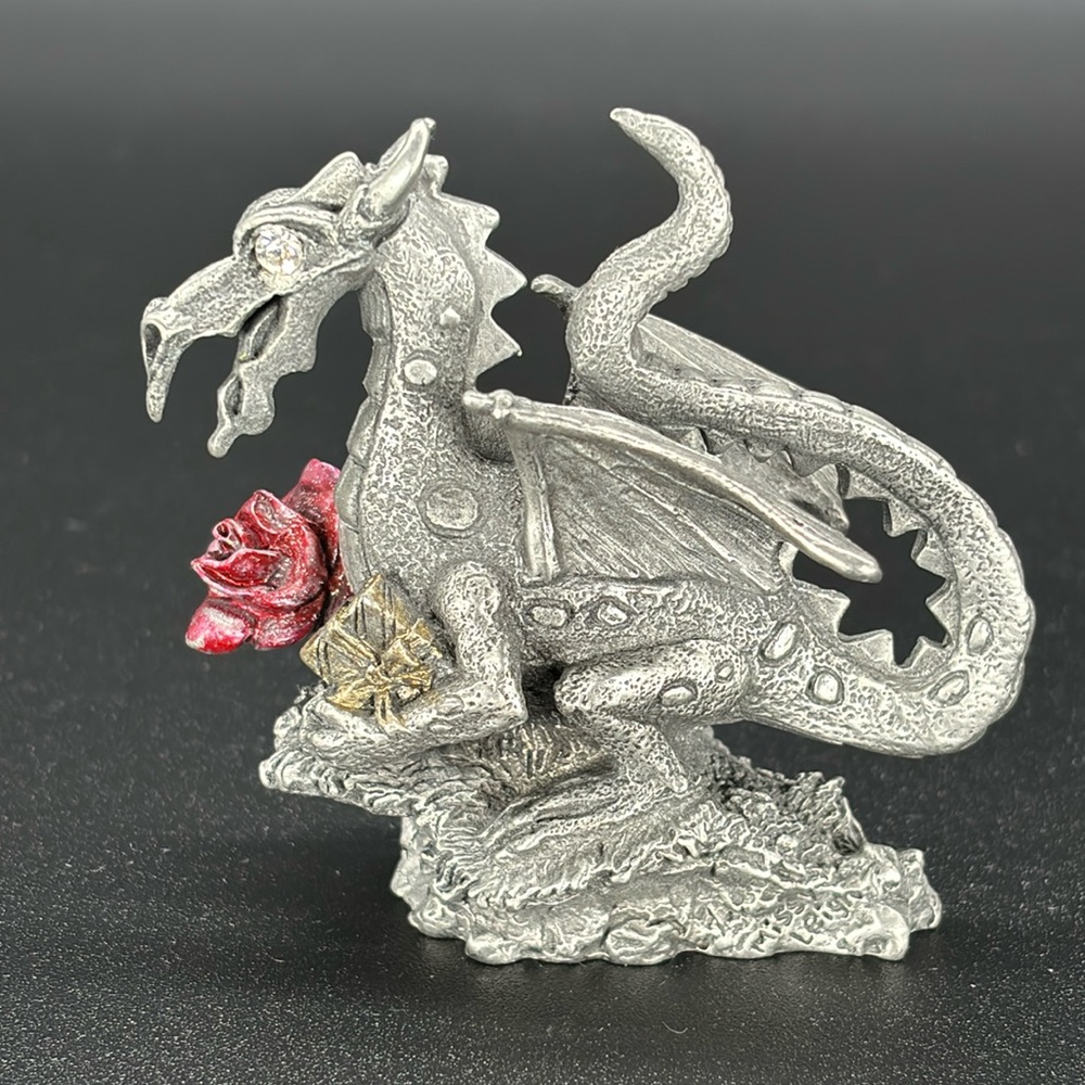 Rawcliffe Fantasy Pewter R11049 Dragon Of Courtship